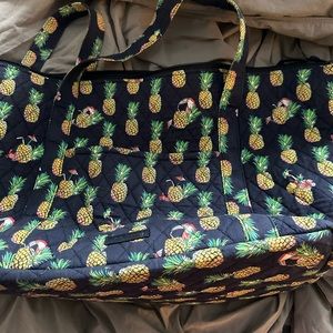 Vera Bradley pineapple party tote
